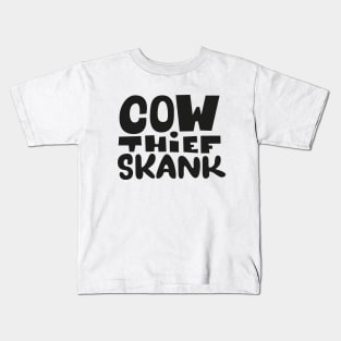 Cow thief Skank - Dub Reggae Hymne -  Lee Scratch Perry Kids T-Shirt